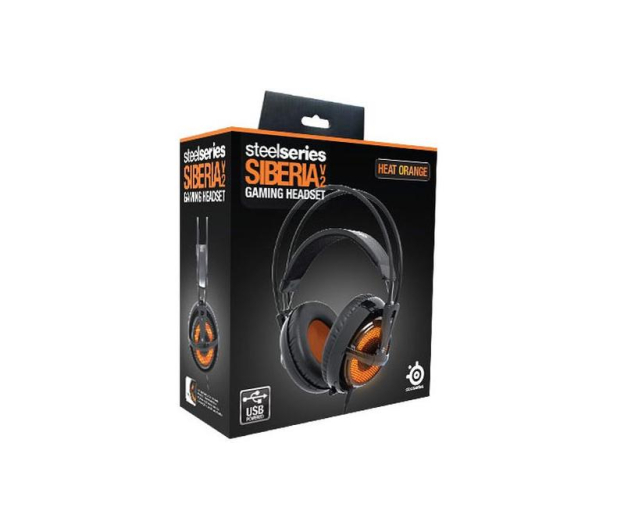 SteelSeries Siberia V2 Heat Orange (USB) - 175935 - zdjęcie 3